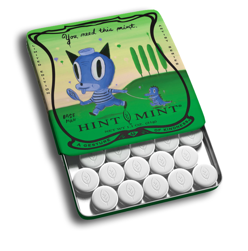 Gary Baseman green 3D